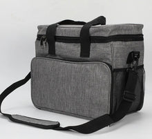 Load image into Gallery viewer, Dog&amp;Cat Travel bag with 2 silicone Collapsible bowl and 2 food storage bag