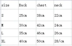 Summer Shirt Breathe Pet Clothe for small dogs or Cats