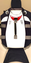 Load image into Gallery viewer, Dog life jacket vest Shark face print