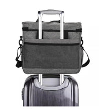 Load image into Gallery viewer, Dog&amp;Cat Travel bag with 2 silicone Collapsible bowl and 2 food storage bag