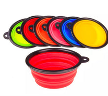 Load image into Gallery viewer, Small and Large collapsible bowl