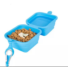 Load image into Gallery viewer, Dog Bowl Foldable portable Dog water and Food Bowl