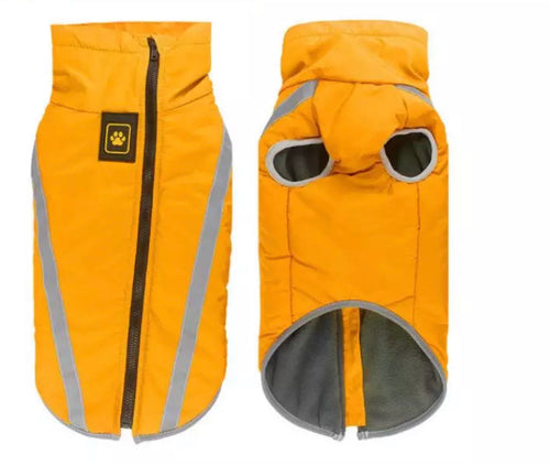 Reflective Dog warm jacket yellow -3TAS682