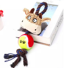 Load image into Gallery viewer, Plush Toys with Tennis ball