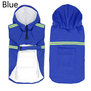 Dog Raincoat Reflective